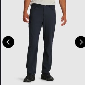Men's Outdoor Research Ferrosi Pant - Windproof water-resistant 40x30 dark navy